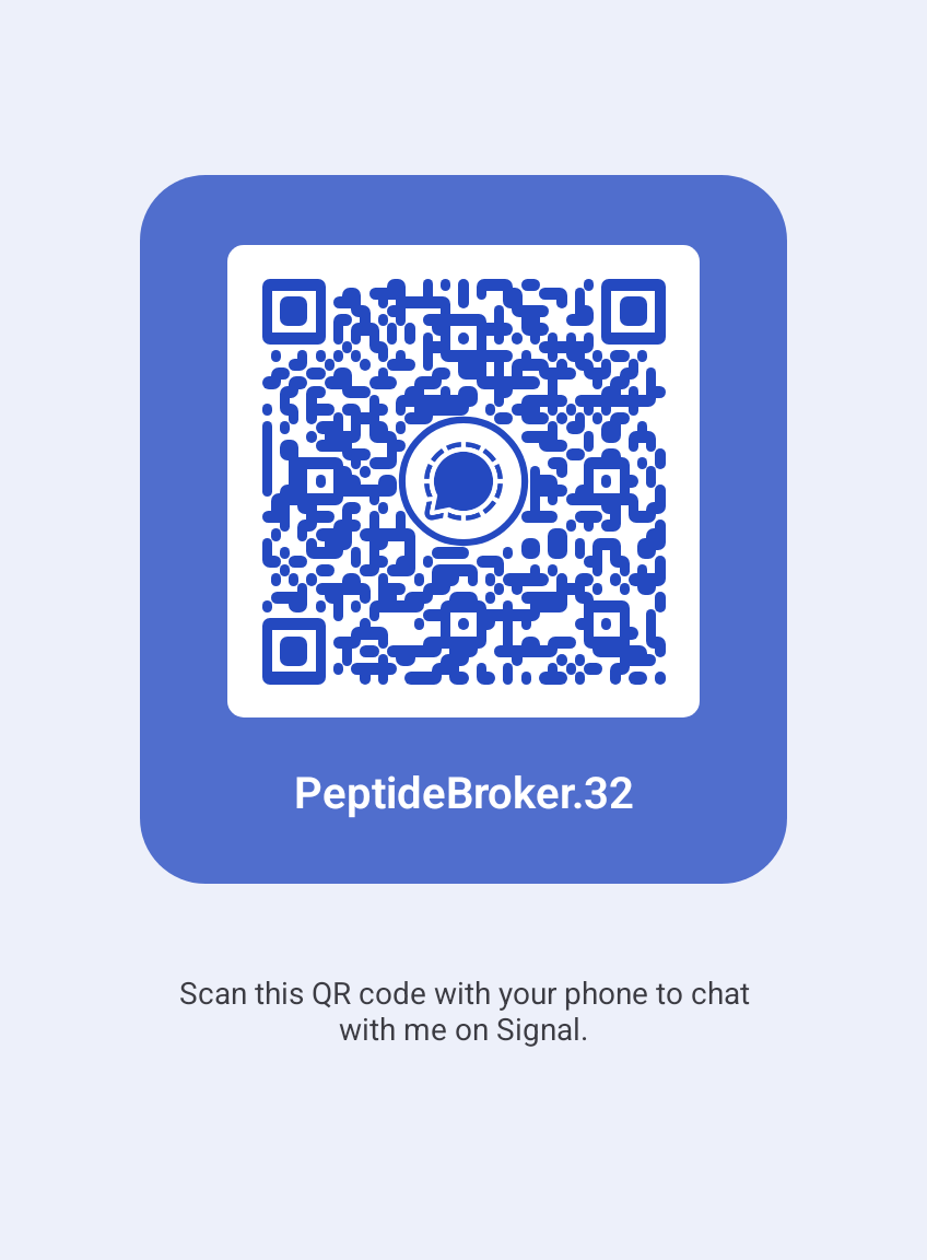 Signal QR code for PeptideBroker.32